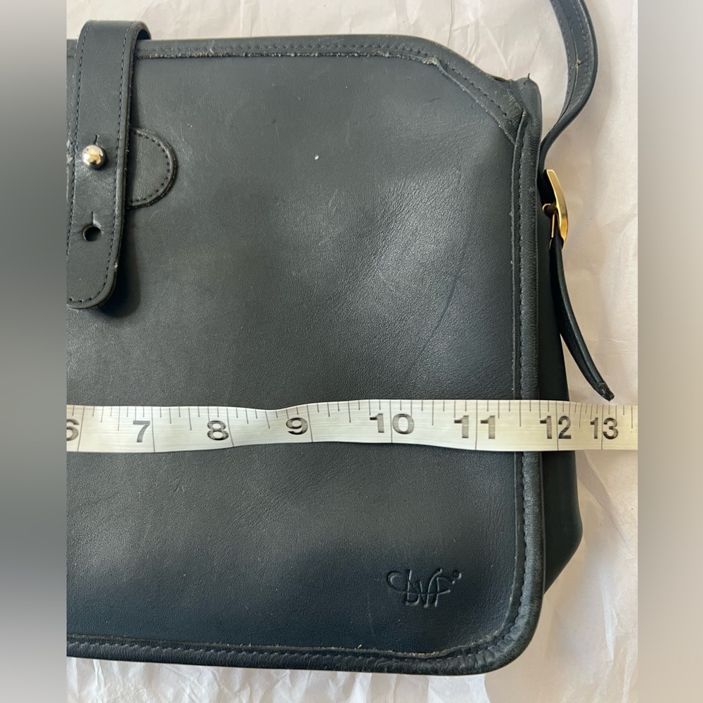 RARE VINTAGE DIANE VON FURSTENBERG  LEATHER BAG - Picture 16 of 16